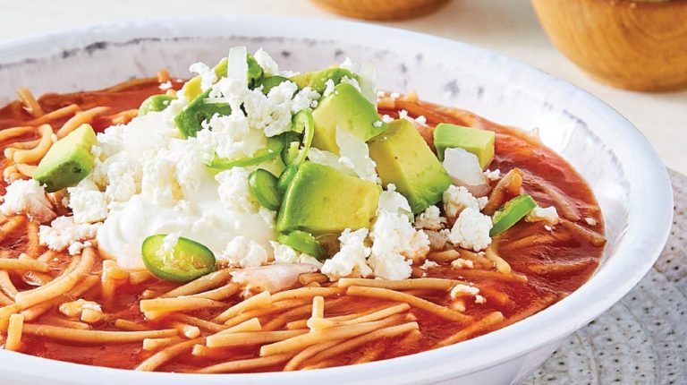 Como hacer sopa de fideos tradicional receta fácil