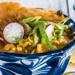 Pozole de camarón