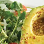 ensalada de aguacate con vinagreta