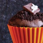 muffin de chocolate para halloween