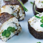 sushi de arroz integral