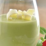 panna cotta de aguacate