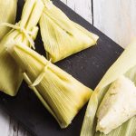 Tamal de elote dulce