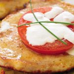 Medallones de pollo con chayotes
