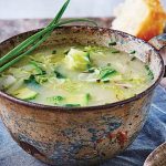 Sopa de miso con verduras