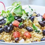Quinoa con frijoles