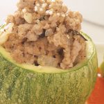 Calabazas rellenas de picadillo
