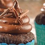 cupcakes de chocolate