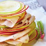 Ensalada de manzanas y pavo