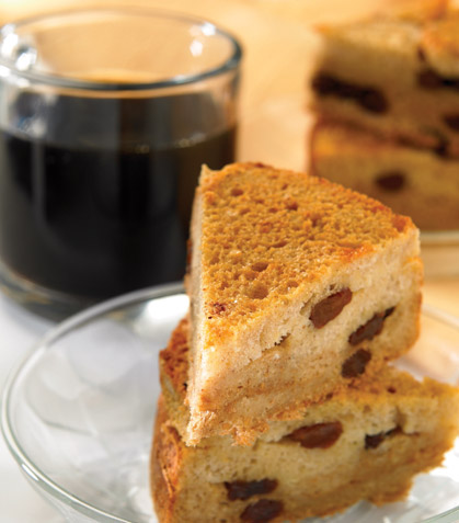 Con Budin Pan De Pasas