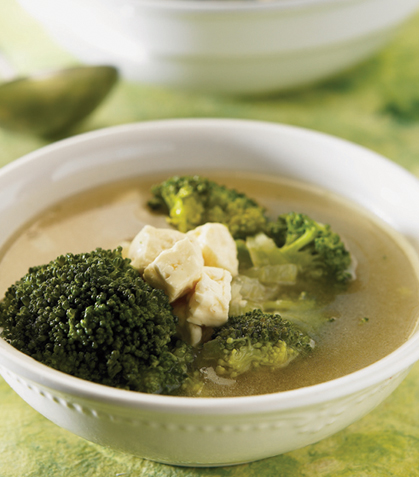 Caldo de brócoli