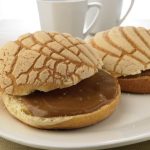 Conchas rellenas de chococaramelo