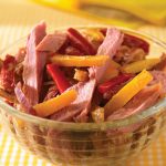 Fajitas de pavo cremosas