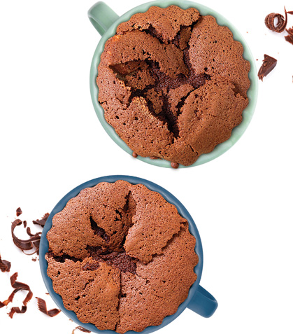 Muffin exprés de chocolate