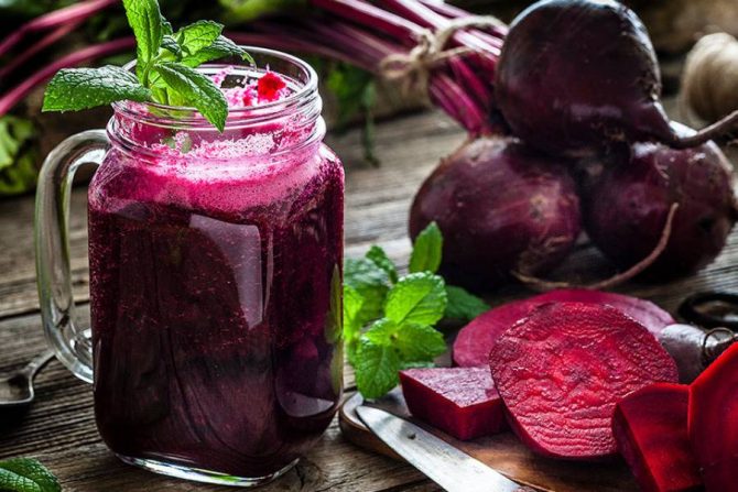 jugo de betabel