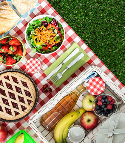 acoplador profundo su Comida para picnic familiar | Recetas de Comida