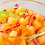 salsa de piña y habanero