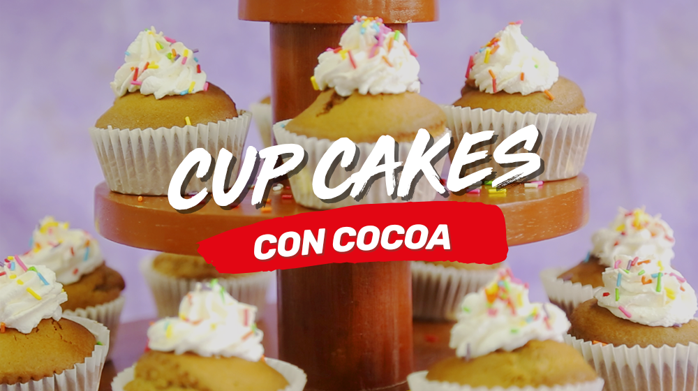 Cupcakes con Cocoa Recetas de Comida Cocina Fácil