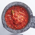 molcajete salsa roja asada