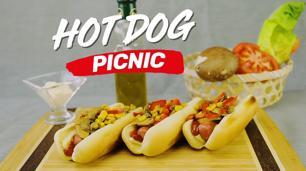 Hot Dog para un Picnic Recetas de Comida Cocina Fácil