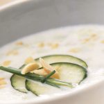 Crema de pepino con hierbas