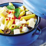 Ensalada mediterranea con pasta