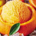 Helado de mandarina