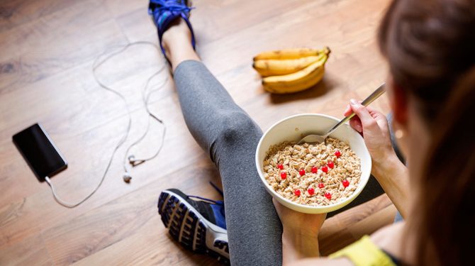 Qué desayunar antes de hacer ejercicio