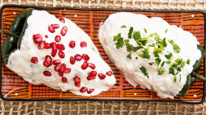 receta de chiles en nogada tradicionales receta original historia poblanos capeados