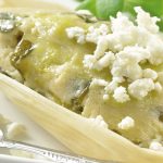 tamal verde con verdolagas