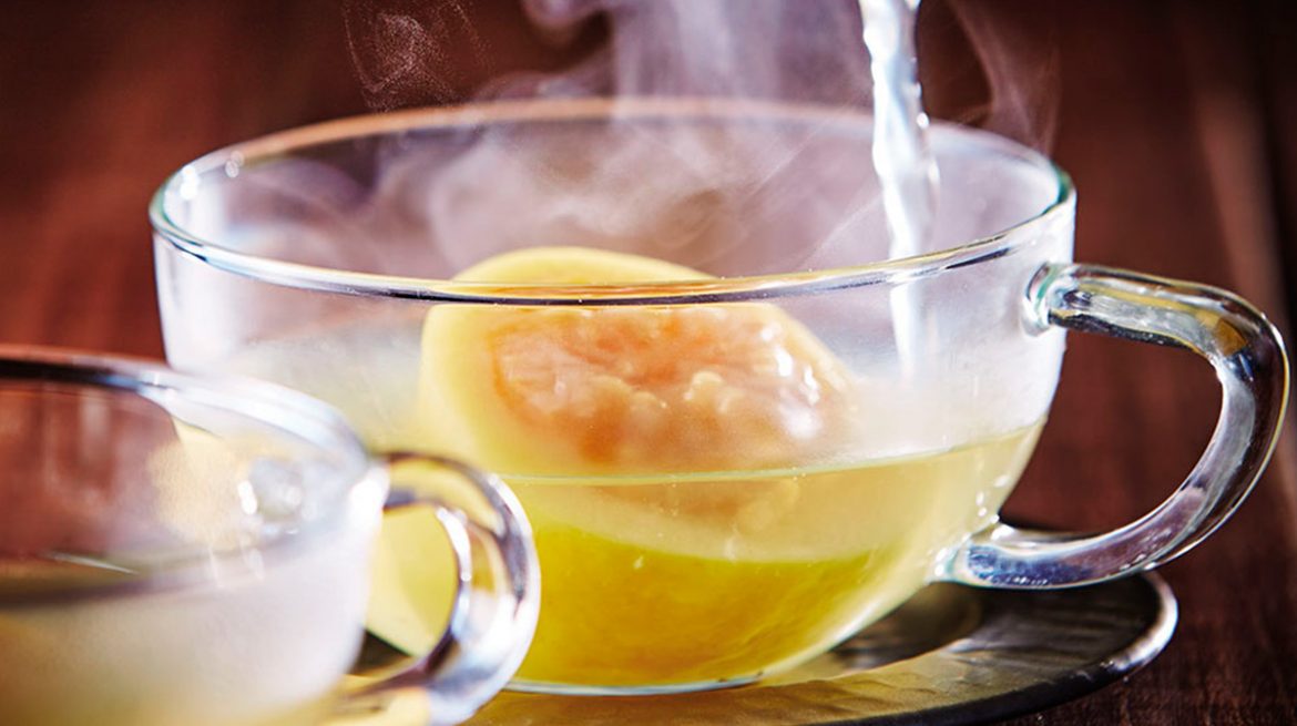 Té de guayaba con canela