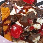 Waffle de chocolate