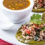  Sopecitos de nopal com atum