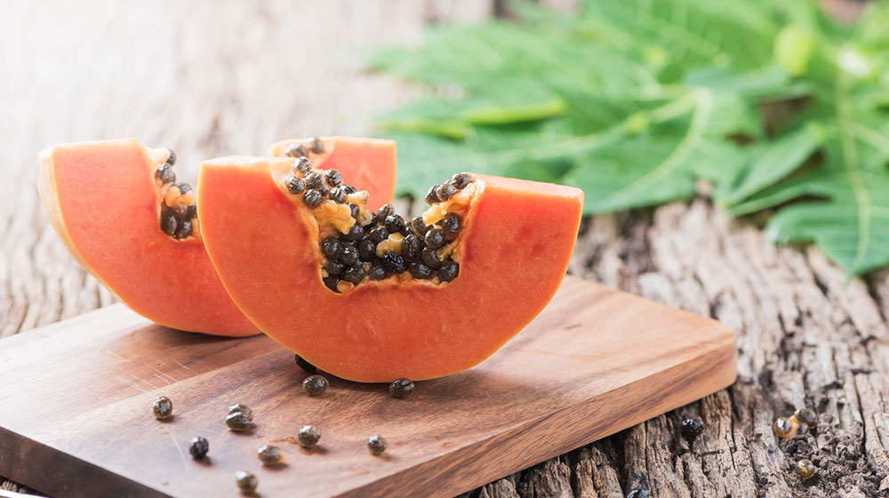 Dieta de la papaya semillas