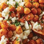 camotes morados rellenos de garbanzos