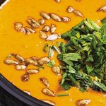 Crema de zanahoria y calabaza
