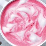 Pink latte