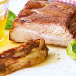 Costillas con salsa de miel para tu cena navideña