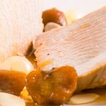 Lomo de cerdo en salsa de tejocote