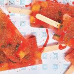 Paletas heladas con chamoy
