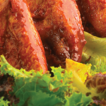 alitas con guajillo