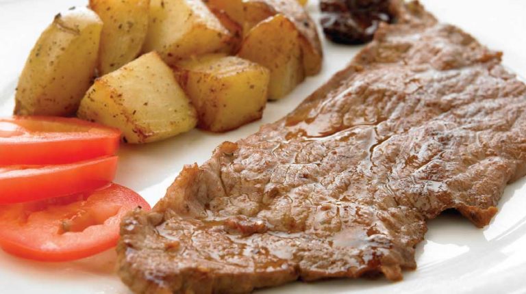 Bistec Con Papas Aromáticas Receta Deliciosa Fácil Y Rápida