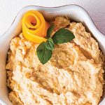 Dip de queso roquefort y arándanos
