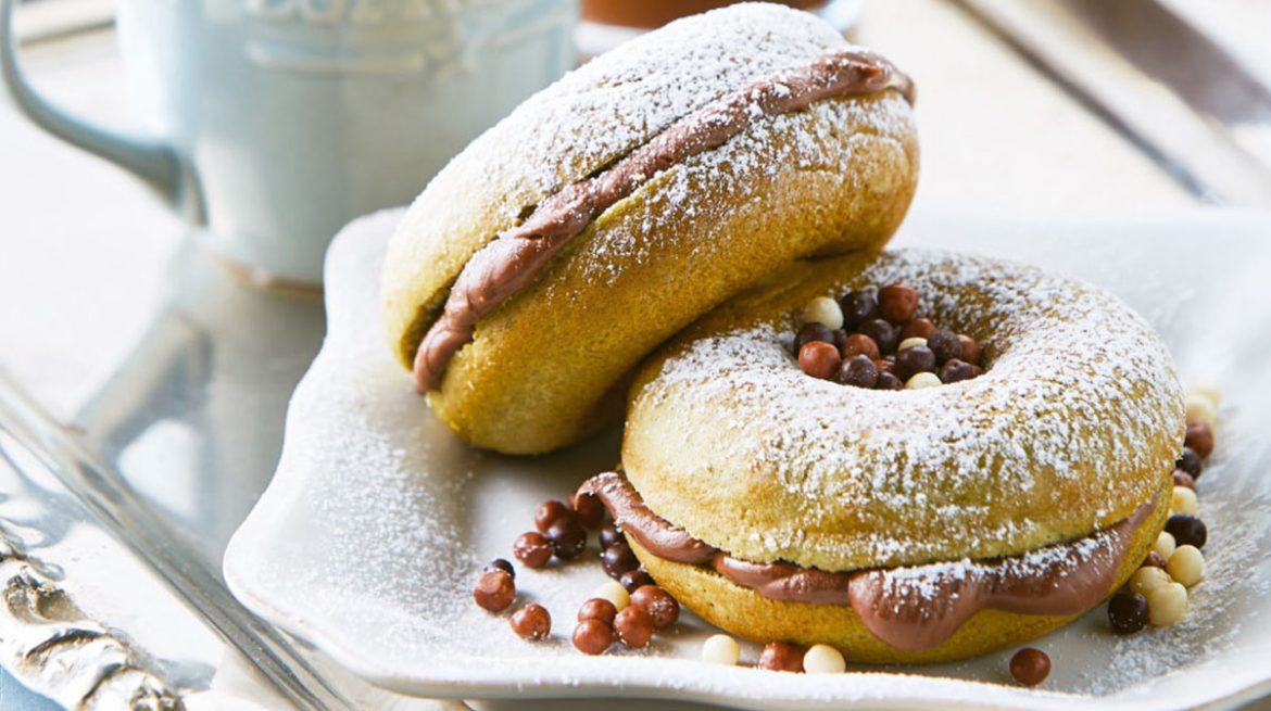 Donas veganas horneadas