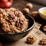 Ricas galletas de manzana y granola muy nutritivas