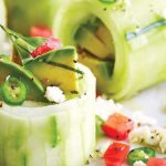 Rollo de aguacate fresco, súper delicioso y fácil de preparar