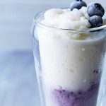 Smoothie de moras con yogurt, delicioso y muy nutritivo