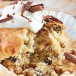 cupcakes de calabaza y chocolate