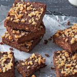 brownie de chocolate con coliflor