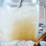 Agua de horchata de arroz